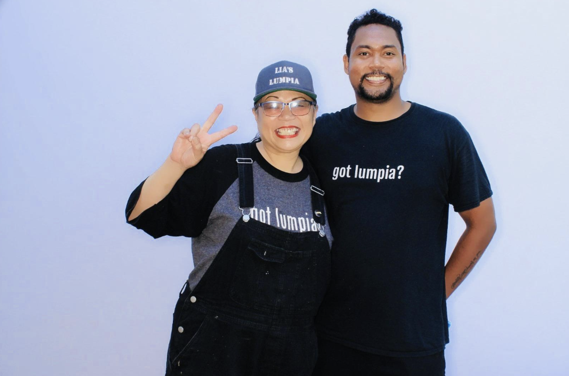 The mother-son team behind Lia's Lumpia.